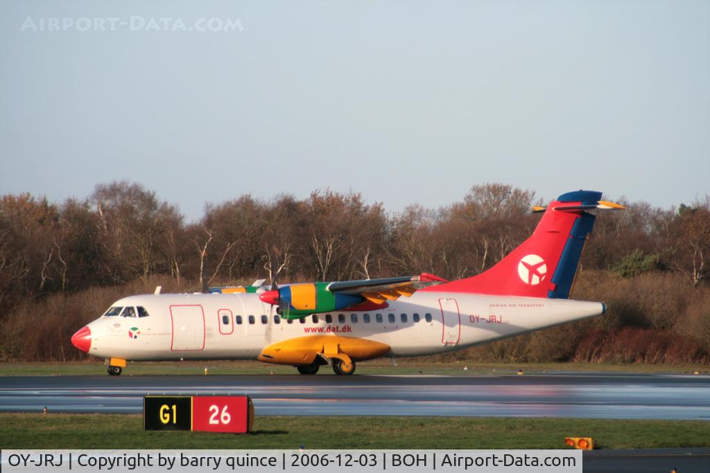 OY-JRJ, 1987 ATR 42-320 C/N 036, ATR 42 DANISH AIR TRANSPORT