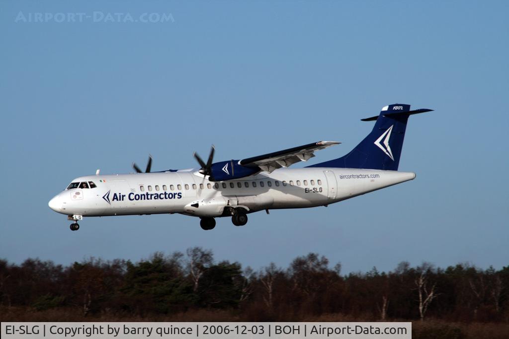 EI-SLG, 1990 ATR 72-202 C/N 183, ATR 72 AIR CONTRACTORS