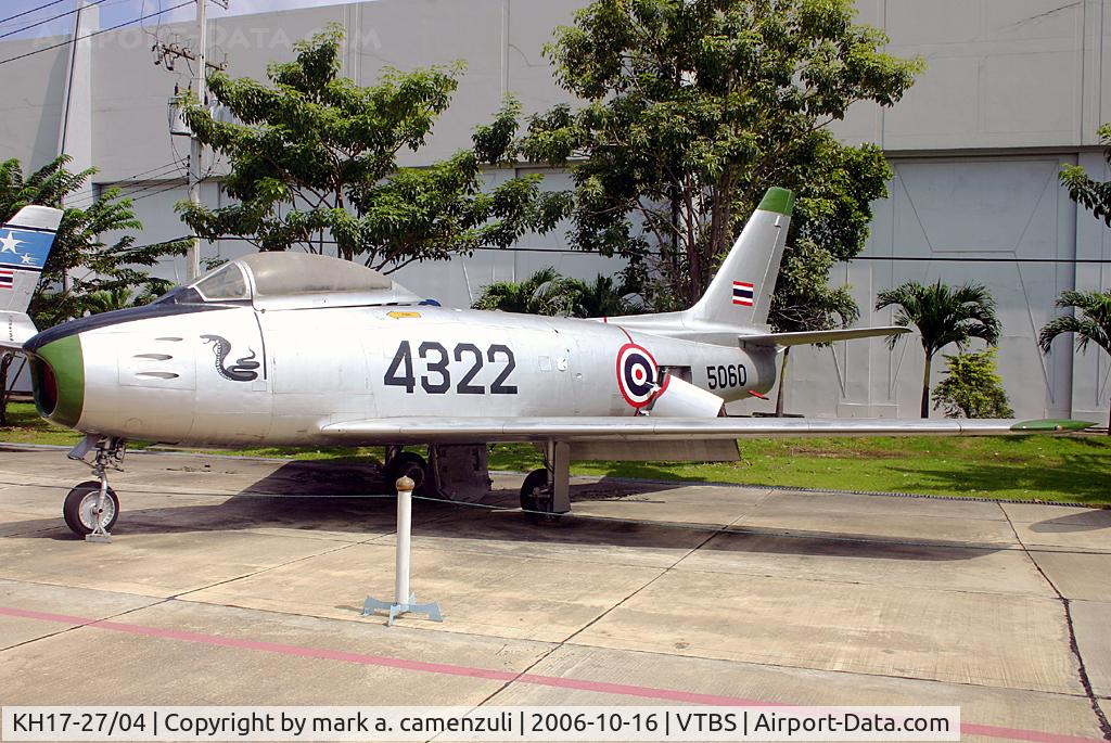 KH17-27/04, North American F-86F Sabre C/N 191-756, MILITARY