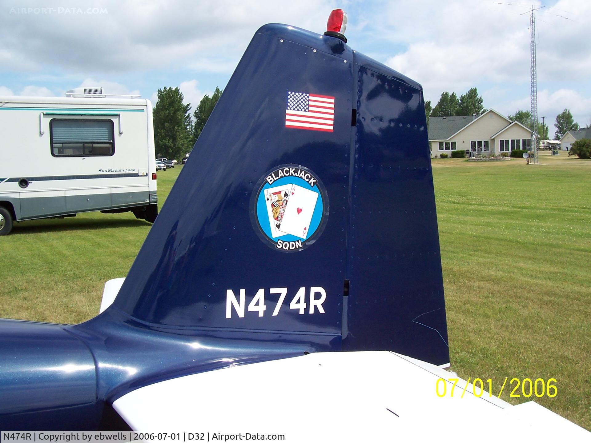 N474R, 1993 Vans RV-6A C/N 21621, Starbuck Fly In