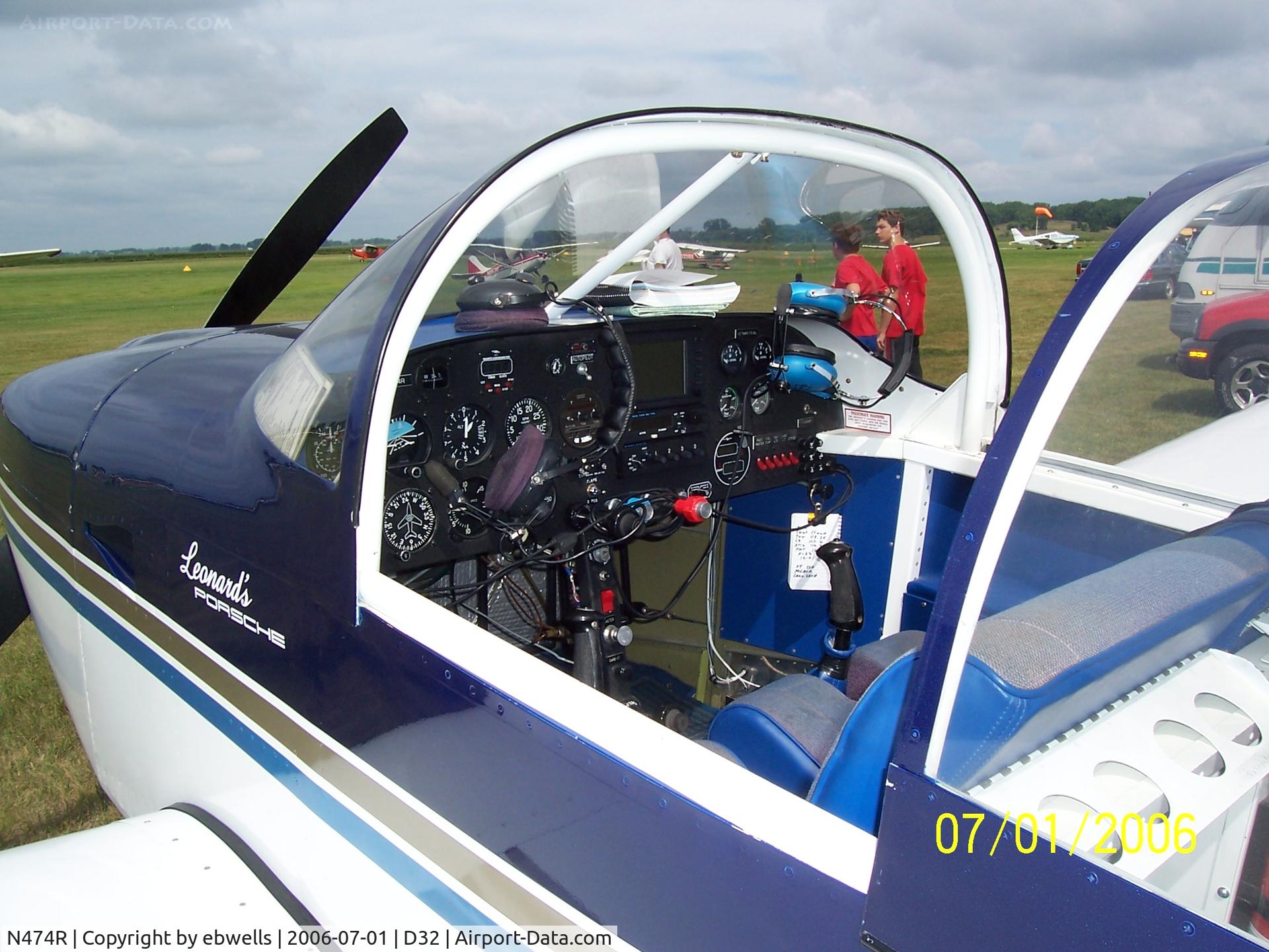 N474R, 1993 Vans RV-6A C/N 21621, At D32