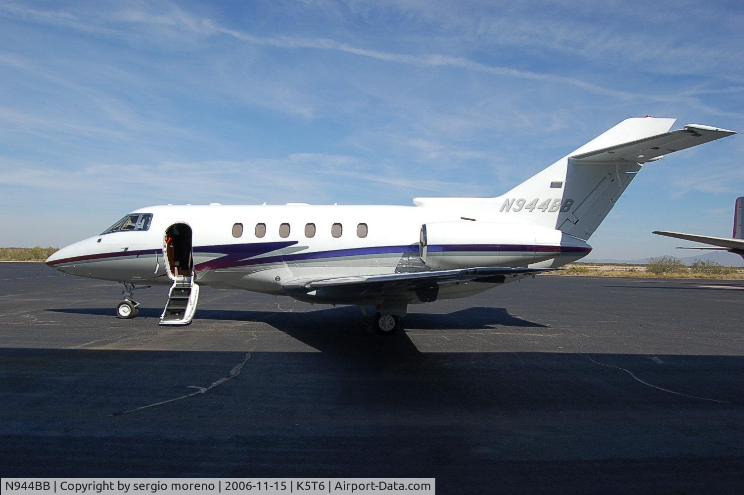 N944BB, 2003 Raytheon Hawker 800XP C/N 258611, hawker 800xp
