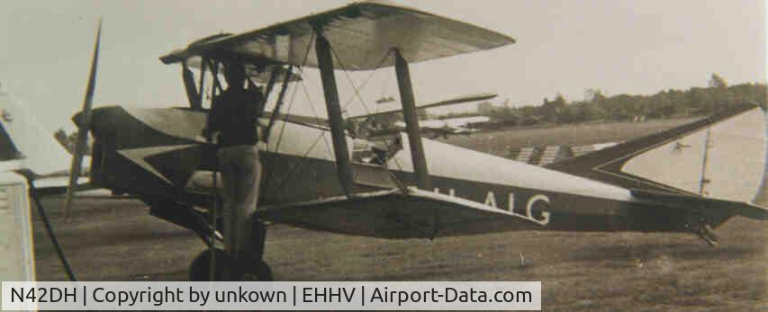 N42DH, 1940 De Havilland DH-82A Tiger Moth II C/N 83157, old registation PH-ALG