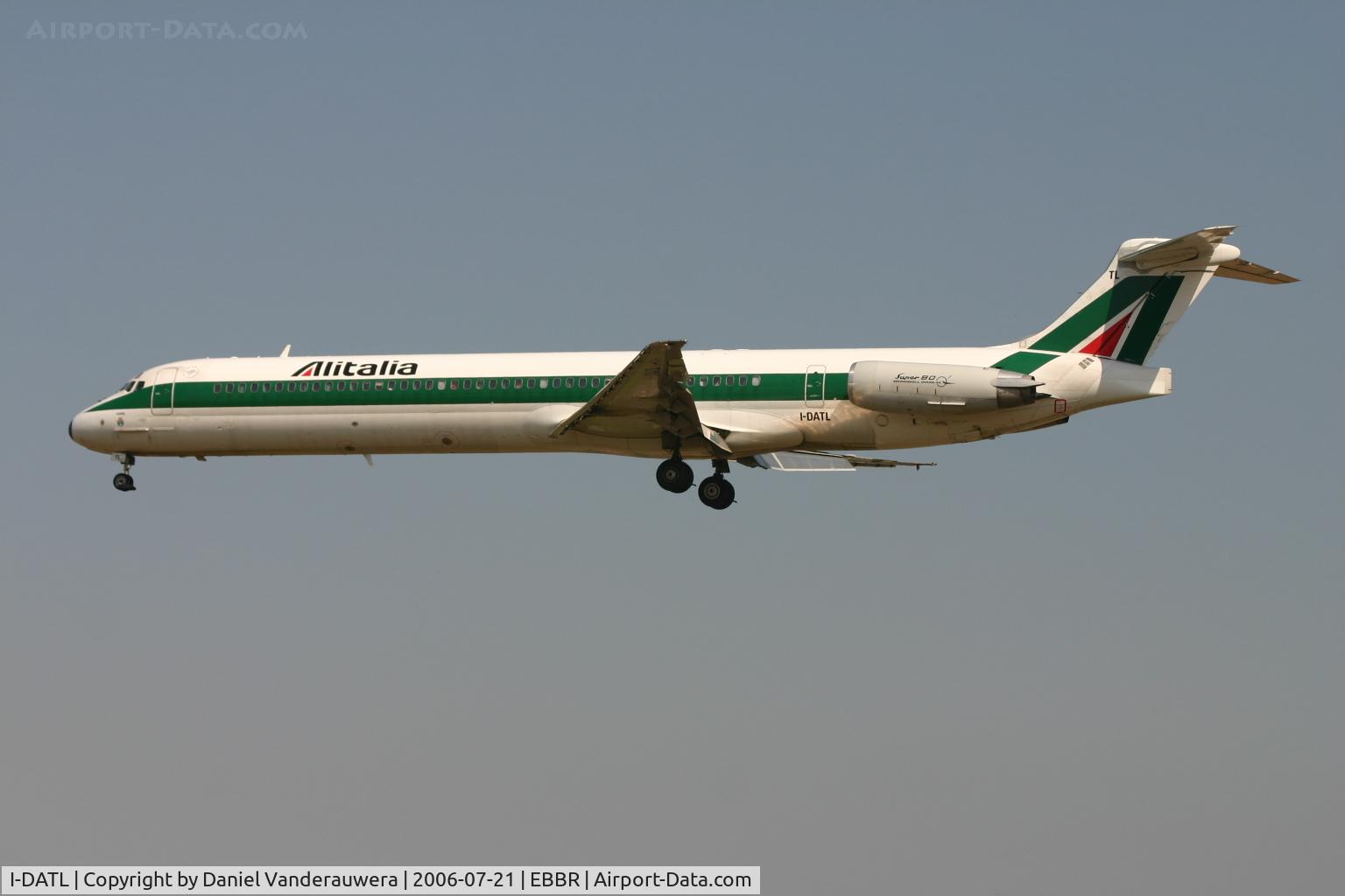 I-DATL, 1995 McDonnell Douglas MD-82 (DC-9-82) C/N 53229/2105, 