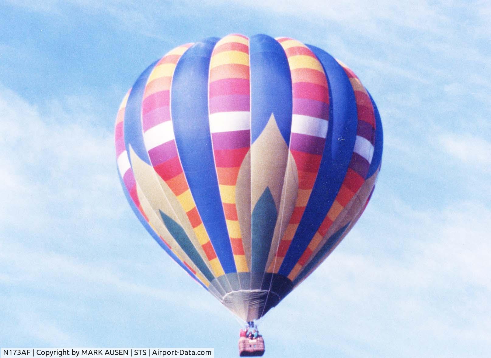 N173AF, 1995 Lindstrand Balloons 90A C/N 173, ONE OF FIVE BALLOONS OF THIS DESIGN