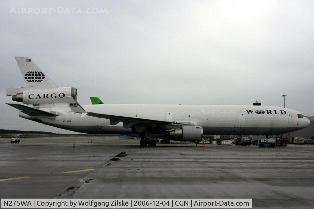 N275WA, 1995 McDonnell Douglas MD-11CF C/N 48631, visitor