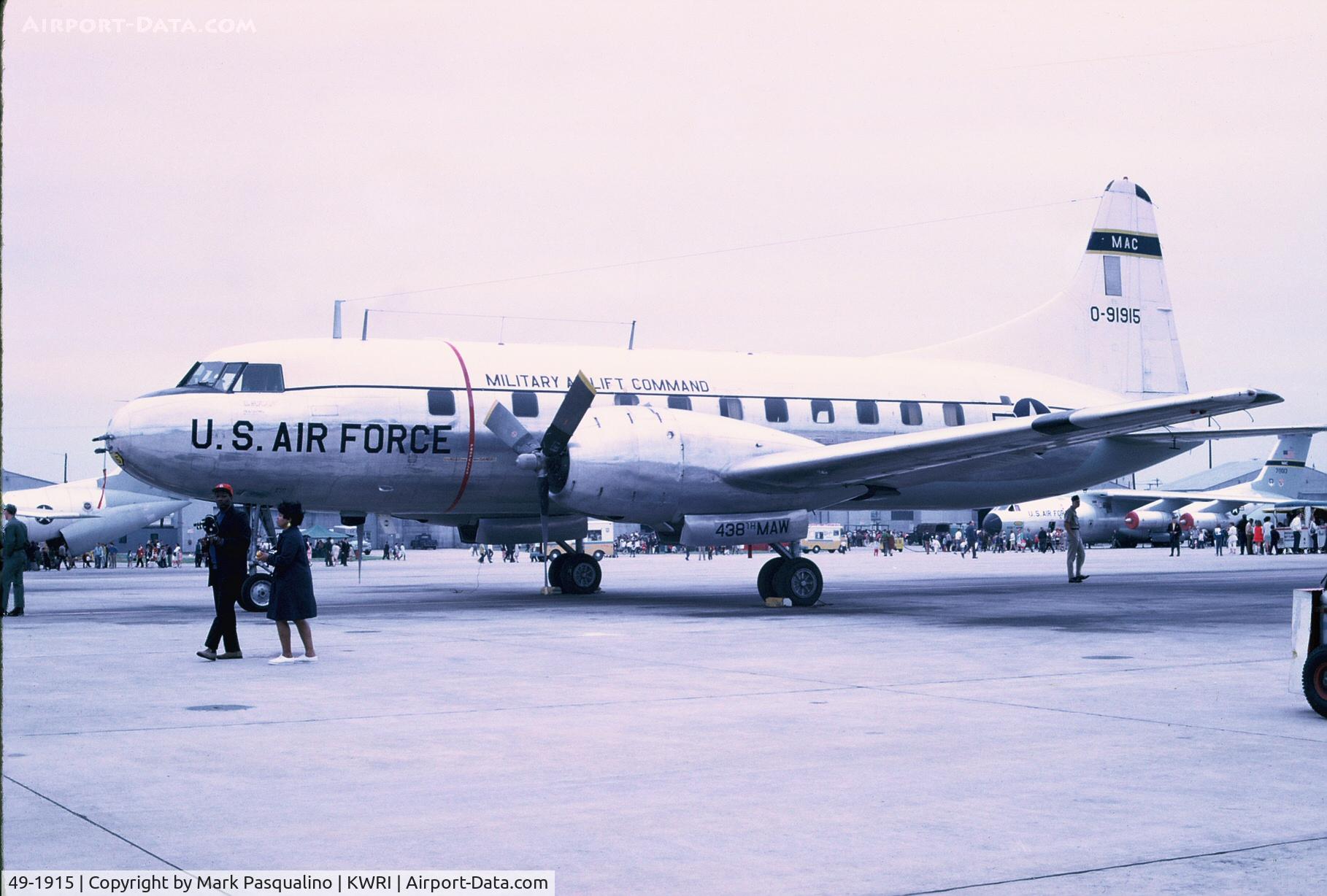 49-1915, 1949 Convair VT-29A C/N 182, C-131