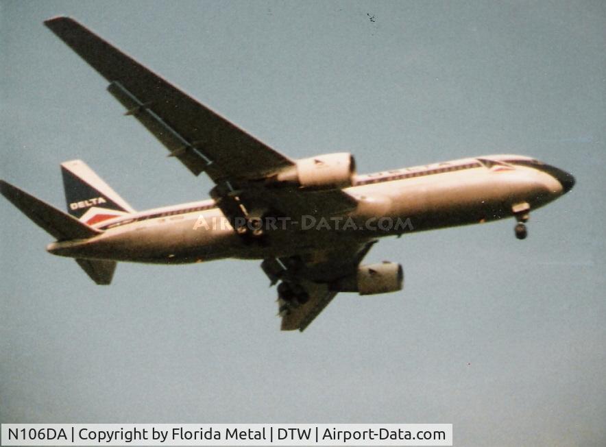 N106DA, 1982 Boeing 767-232 C/N 22218, Taken back in 1985