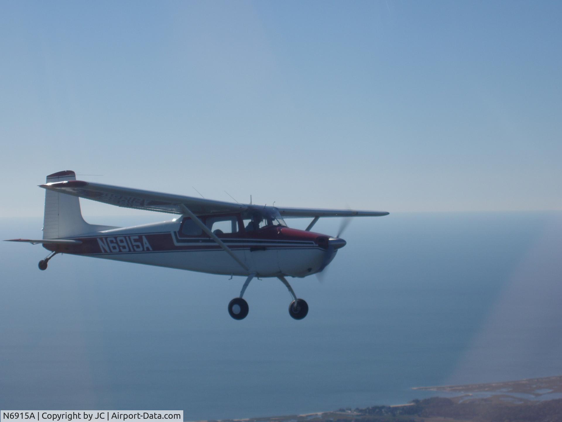 N6915A, 1956 Cessna 172 C/N 29015, Converted Tail Wheel