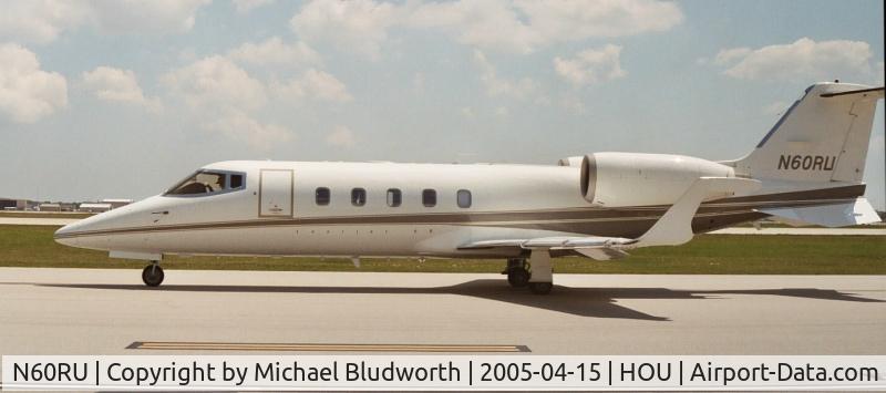N60RU, 1998 Learjet Inc 60 C/N 136, Taxis by the Air Terminal Museum