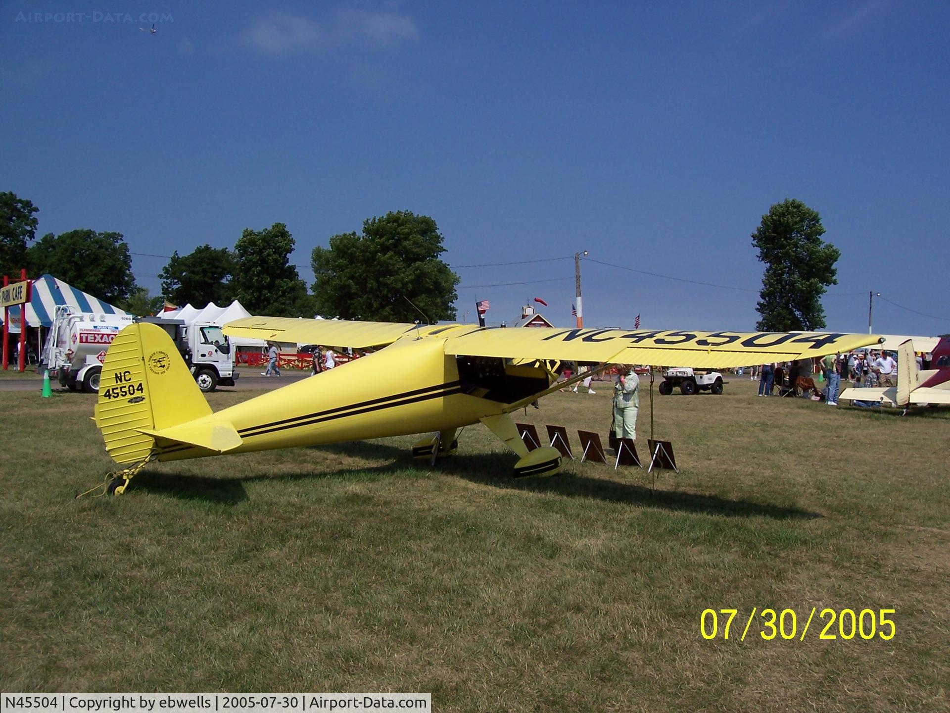 N45504, 1946 Luscombe 8A C/N 2031, .