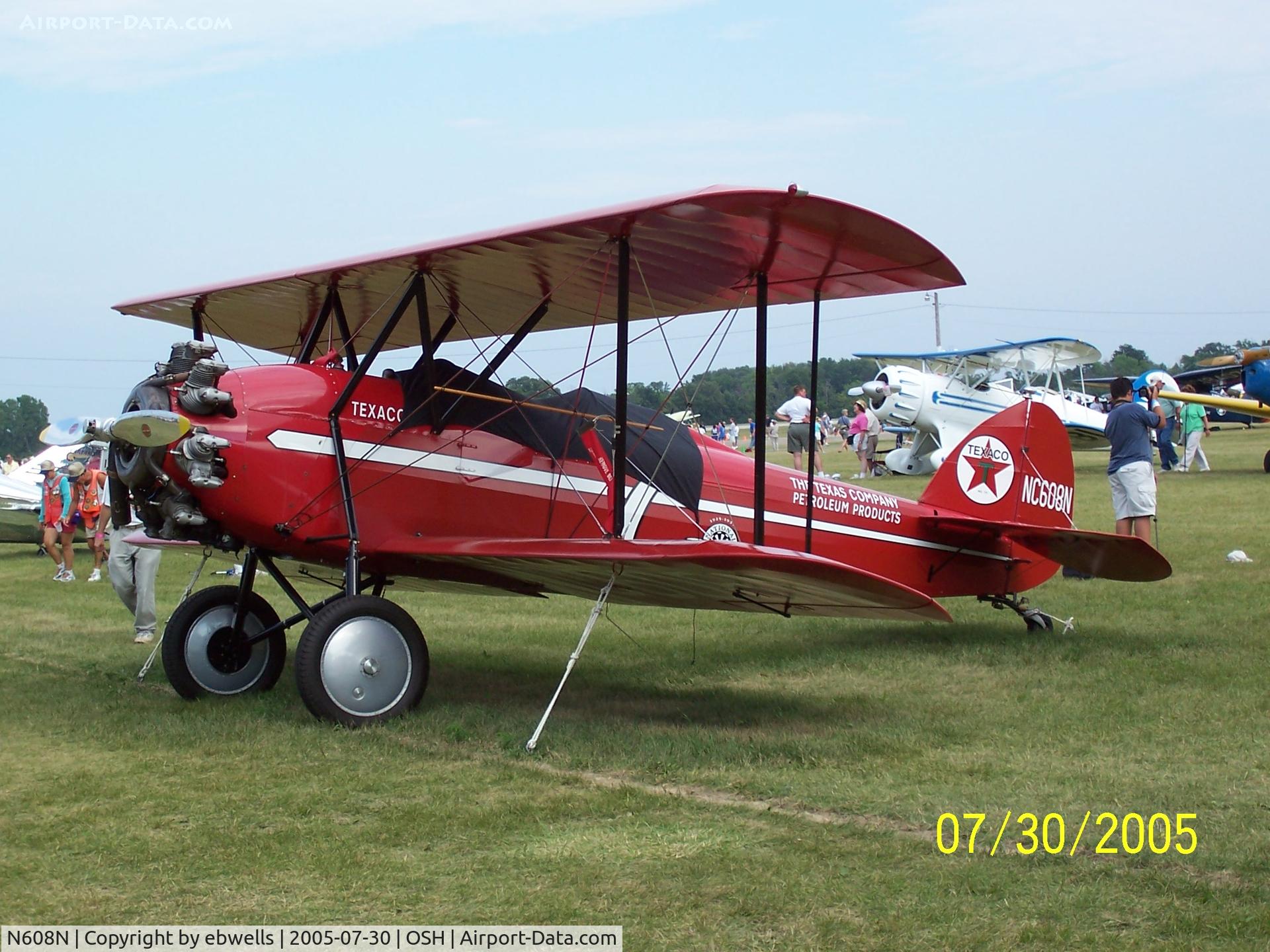 N608N, 1929 Waco ASO C/N 3070, At Oshkosh