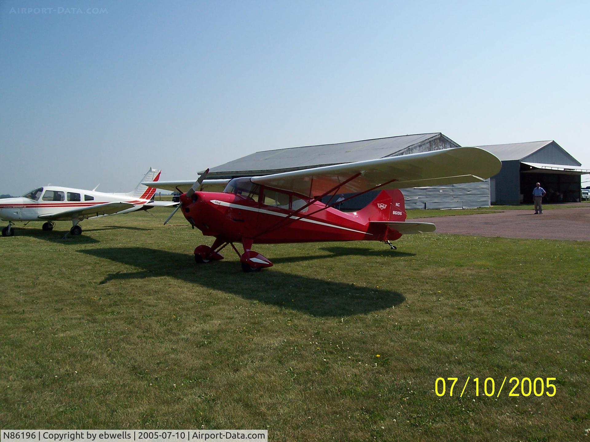 N86196, 1946 Aeronca 11AC Chief C/N 11AC-626, .