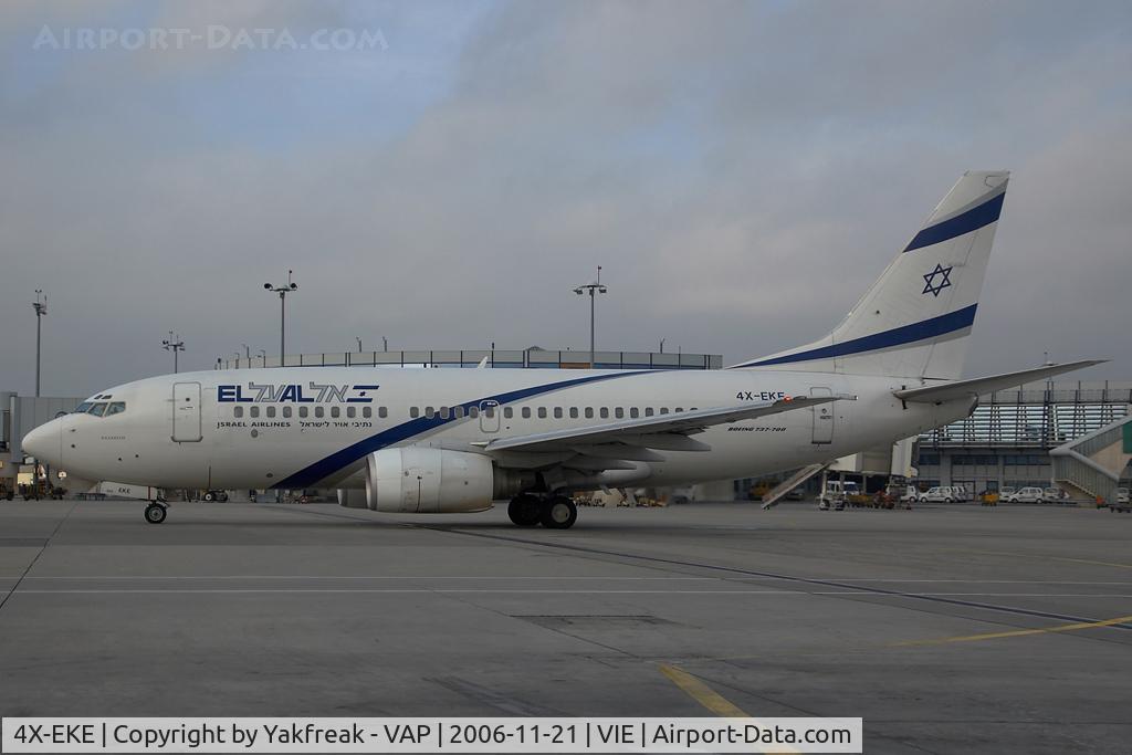 4X-EKE, Boeing 737-758 C/N 29961, El Al Boeing 737-700