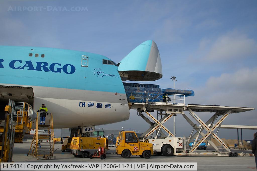 HL7434, 2002 Boeing 747-4B5F/SCD C/N 32809, Korean Air Boeing 747-400F
