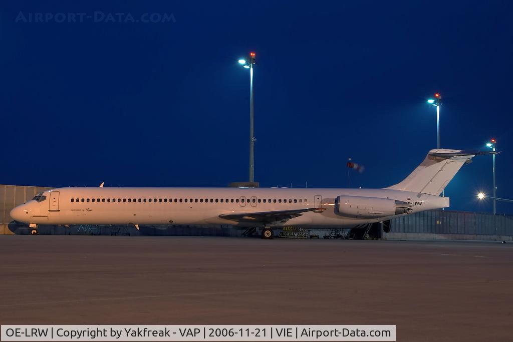 OE-LRW, 1989 McDonnell Douglas MD-83 (DC-9-83) C/N 49629, Map Jets MD80