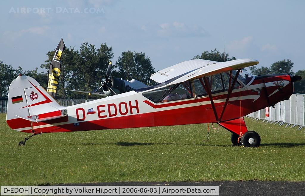 D-EDOH, 1943 Piper J3C-65 Cub Cub C/N 10612, Piper PA-18-90