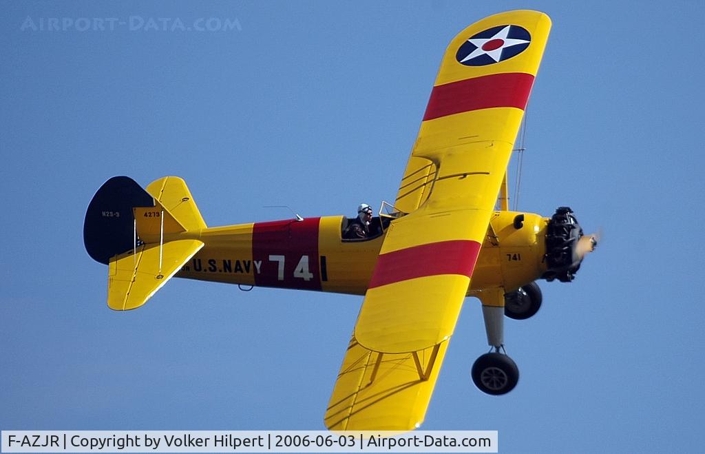 F-AZJR, 1942 Boeing-Stearman PT-13D (E75) C/N 75-5656, Boeing N2S-3 Stearman