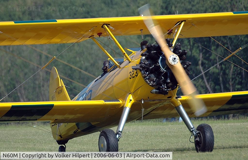 N60M, 1943 Boeing A75N1 (PT-17) C/N 75-4572, Boeing N2S-3 Stearman (PT-13) cn 75-4572 1943