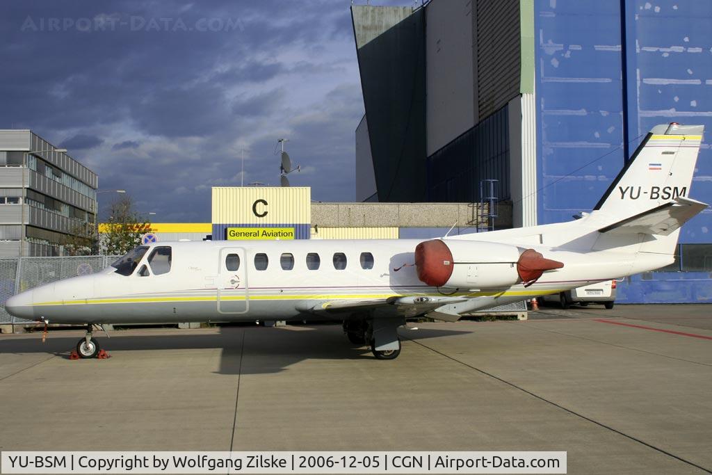 YU-BSM, 1997 Cessna 550 Citation Bravo C/N 550-0808, visitor