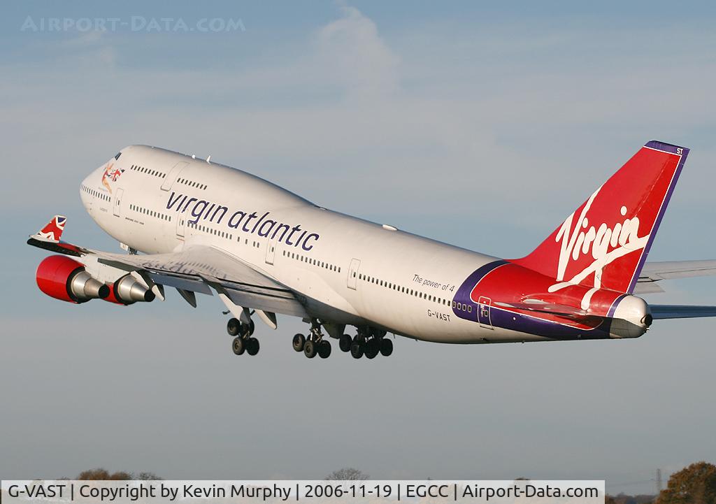 G-VAST, 1997 Boeing 747-41R C/N 28757, Virgin Beauty