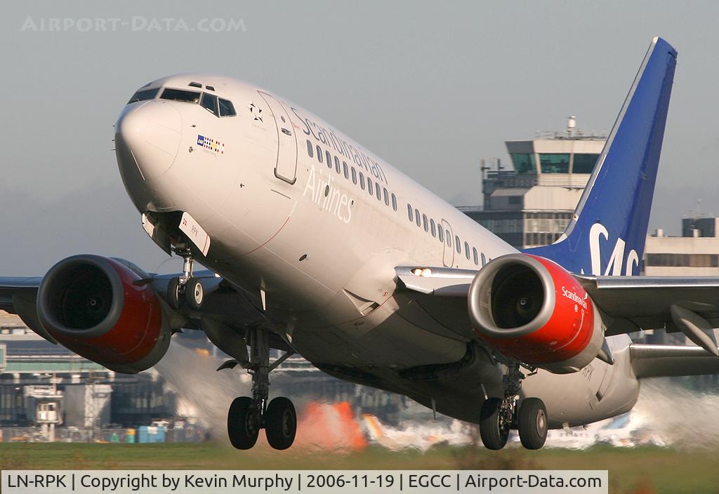 LN-RPK, 2000 Boeing 737-783 C/N 28317, SAS close up