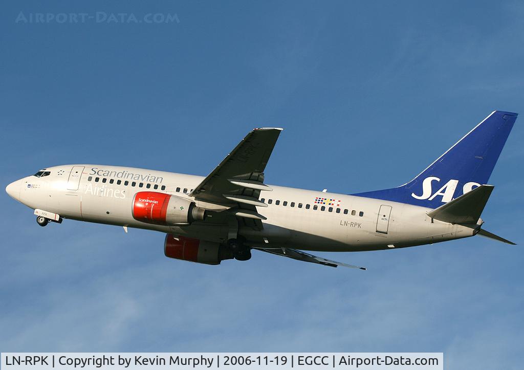 LN-RPK, 2000 Boeing 737-783 C/N 28317, SAS 737