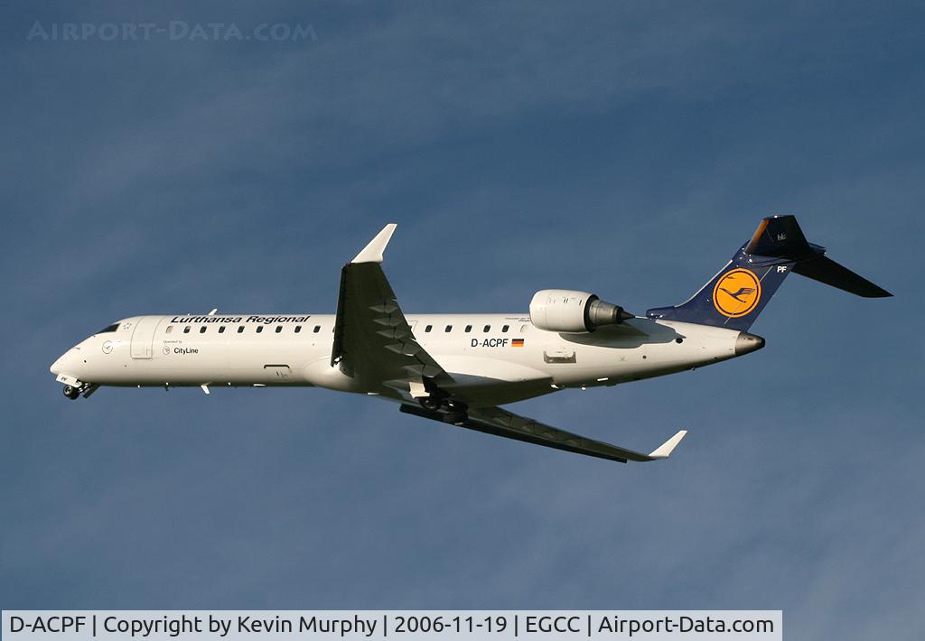 D-ACPF, 2001 Canadair CRJ-701ER (CL-600-2C10) Regional Jet C/N 10030, Lufty CRJ