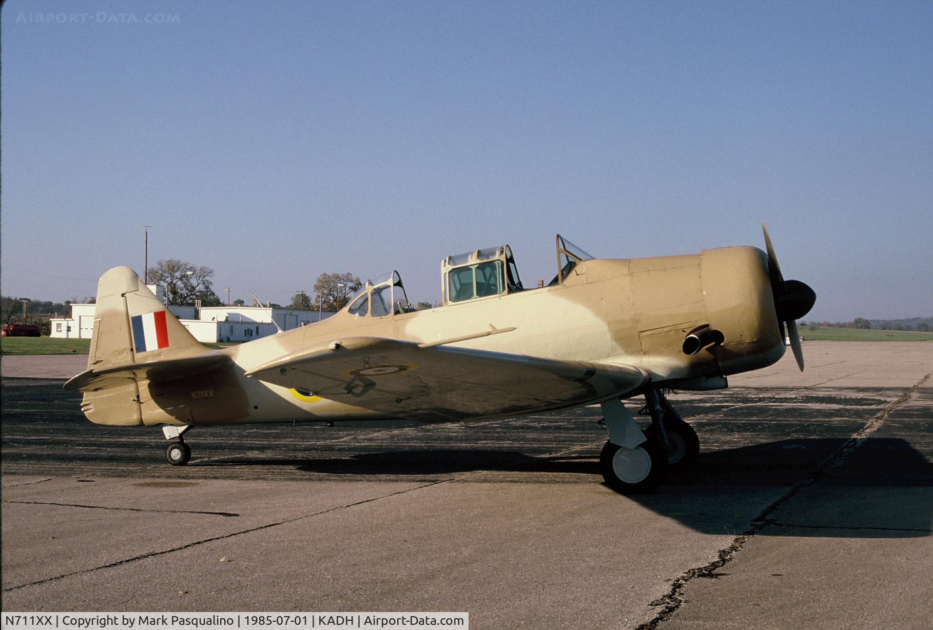 N711XX, 1958 North American Harvard 4 C/N 2927, Harvard MK II