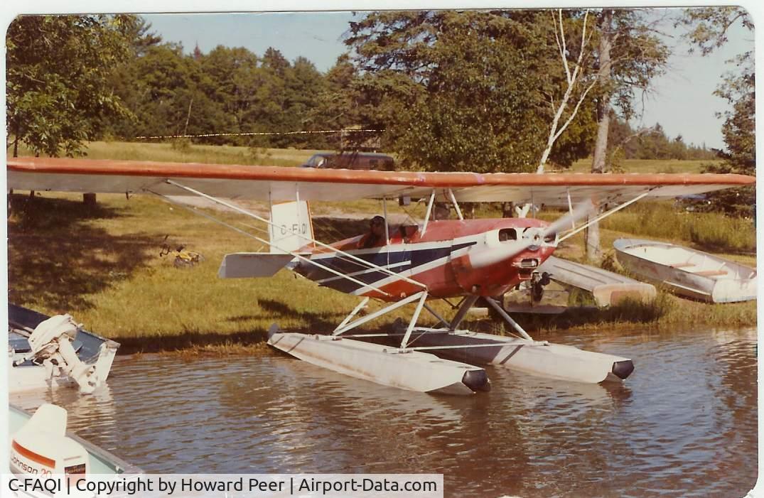 C-FAQI, 1970 Pietenpol Air Camper C/N DM248, Piet on Floats