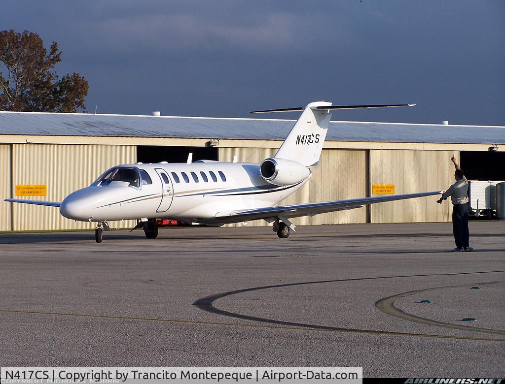N417CS, 2006 Cessna 525B CitationJet CJ3 C/N 525B-0090, Just Landed
