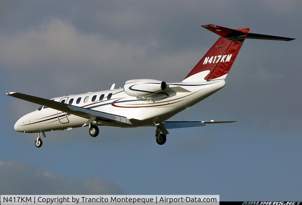 N417KM, 2006 Cessna 525B CitationJet CJ3 C/N 525B0103, Landing