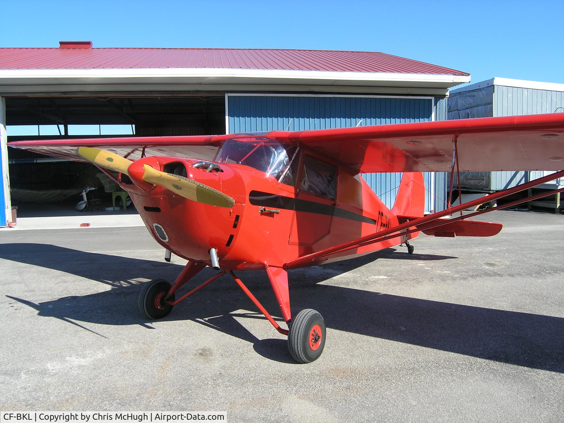 CF-BKL, 1938 Aeronca 50-C C/N C 2038, 1938 Aeronca 50c