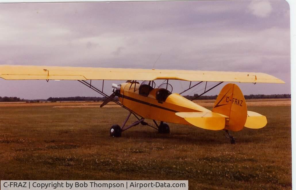 C-FRAZ, 1937 Pietenpol Air Camper C/N CS24, Taken in Manitoba