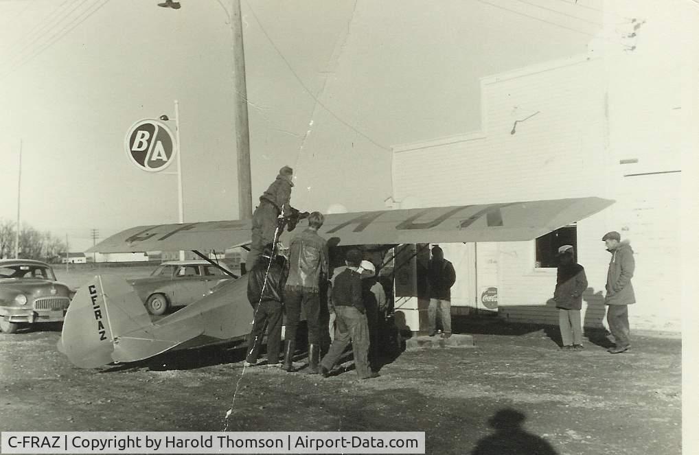C-FRAZ, 1937 Pietenpol Air Camper C/N CS24, Taken In Oakbank in 1959