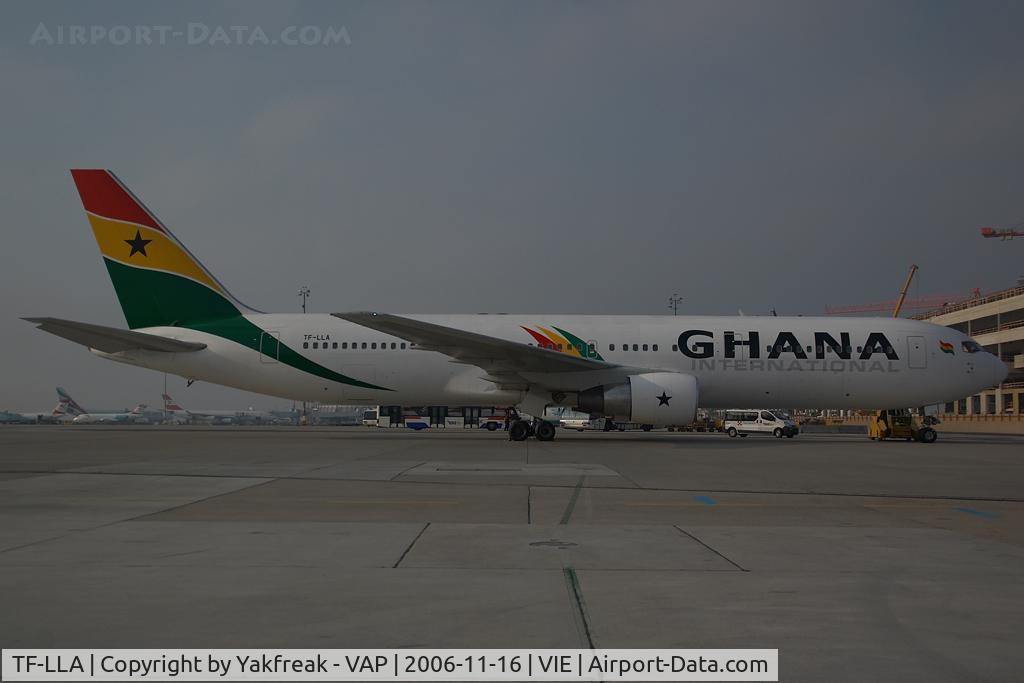 TF-LLA, 1989 Boeing 767-366/ER C/N 24541, Ghana Airways Boeing 767-300