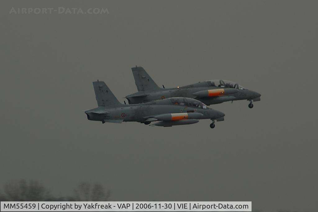 MM55459, Aermacchi MB-339A MLU C/N 6638/035/AA021, Italian Air Force MB339 together with 61-26