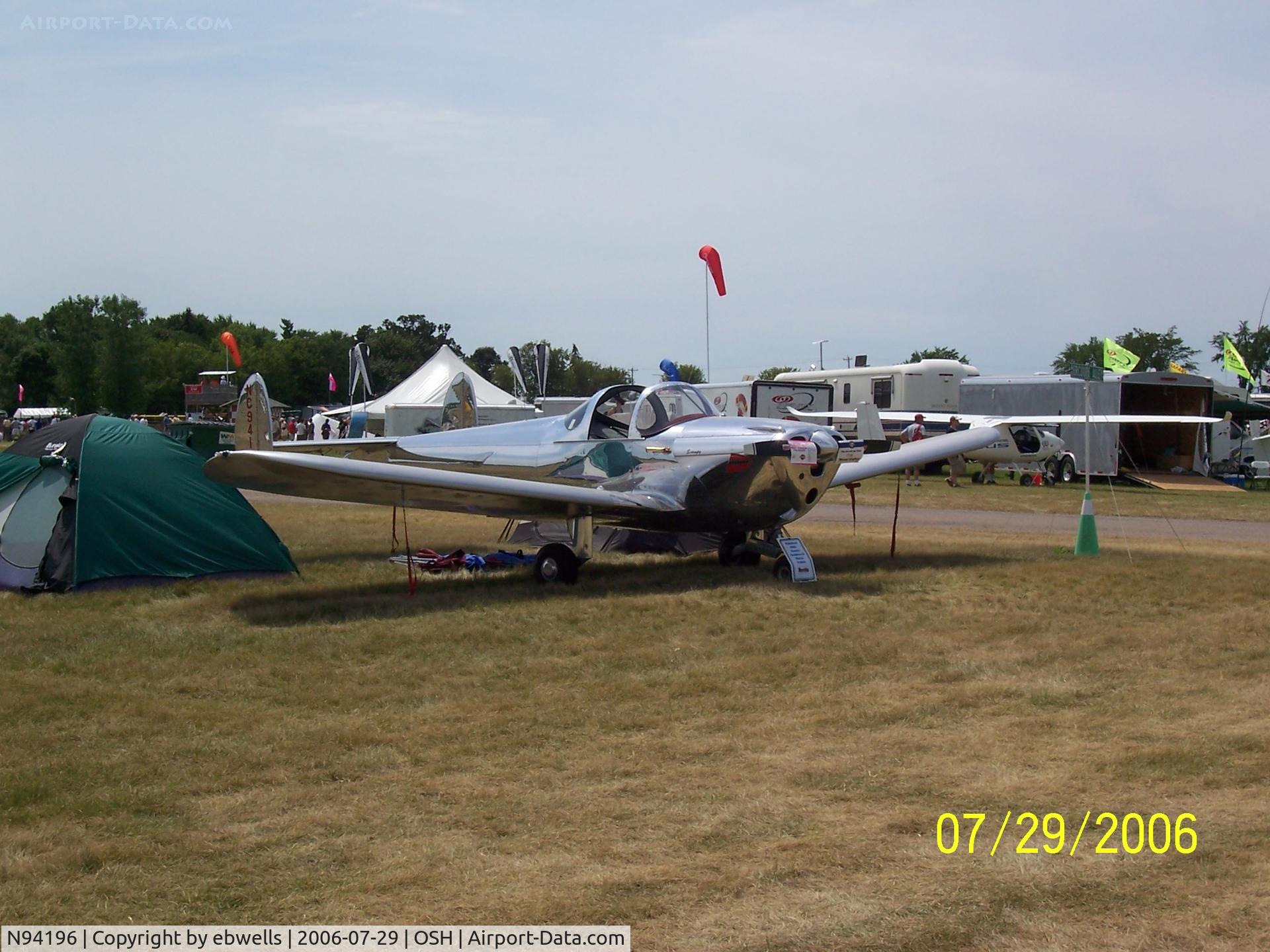 N94196, 1946 Erco 415D Ercoupe C/N 1519, Osh 2006