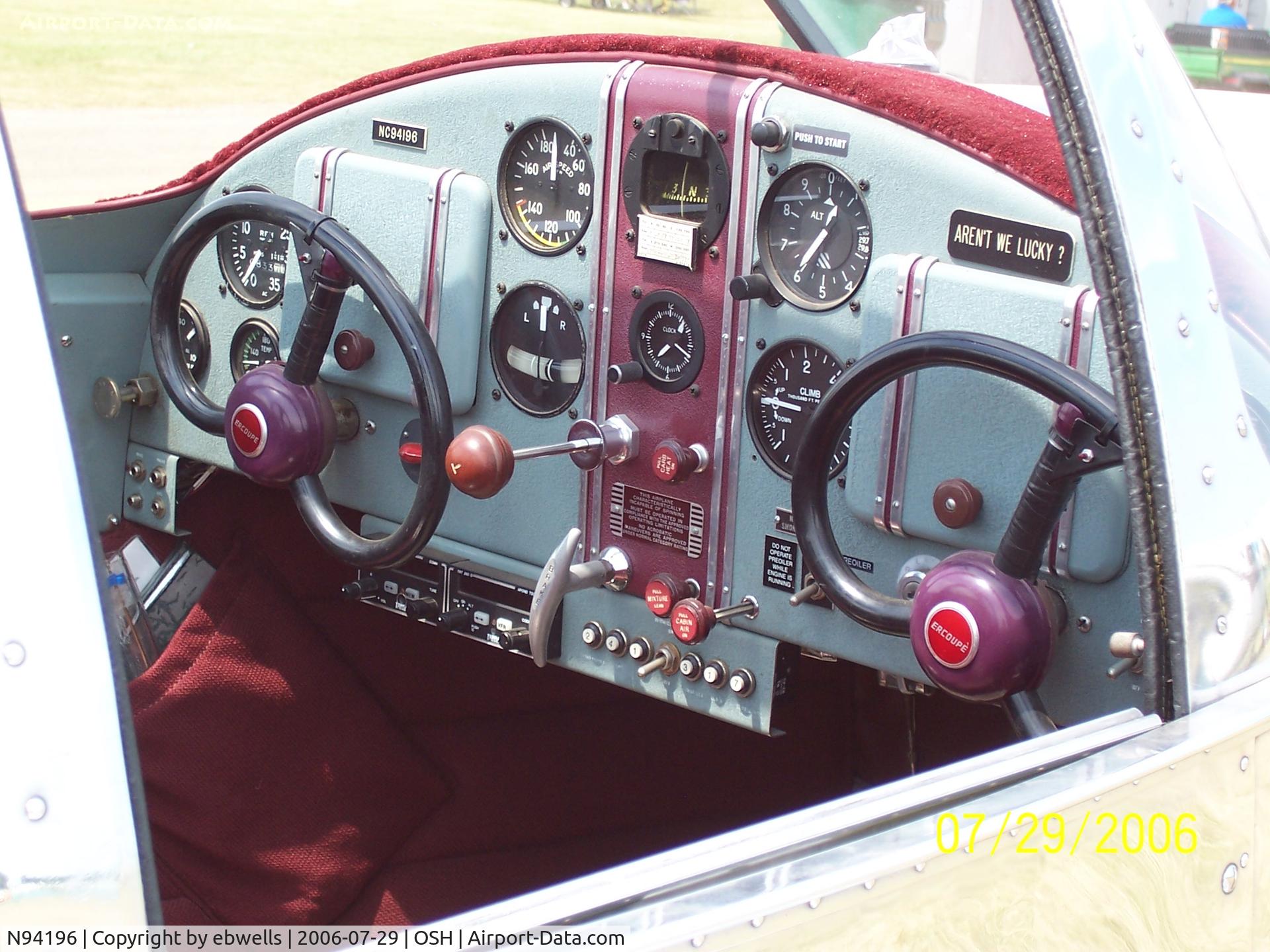 N94196, 1946 Erco 415D Ercoupe C/N 1519, Osh 2006
