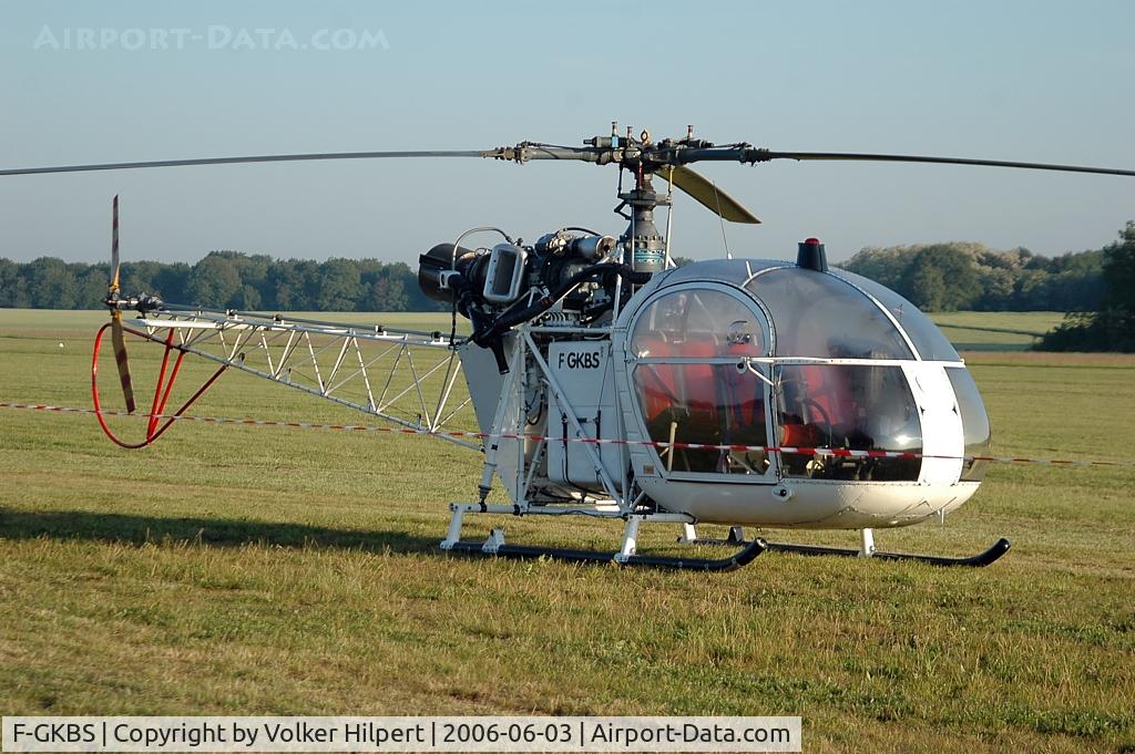 F-GKBS, Eurocopter SE-313B Alouette II C/N 1442, Aérospatiale SA.313 Alouette