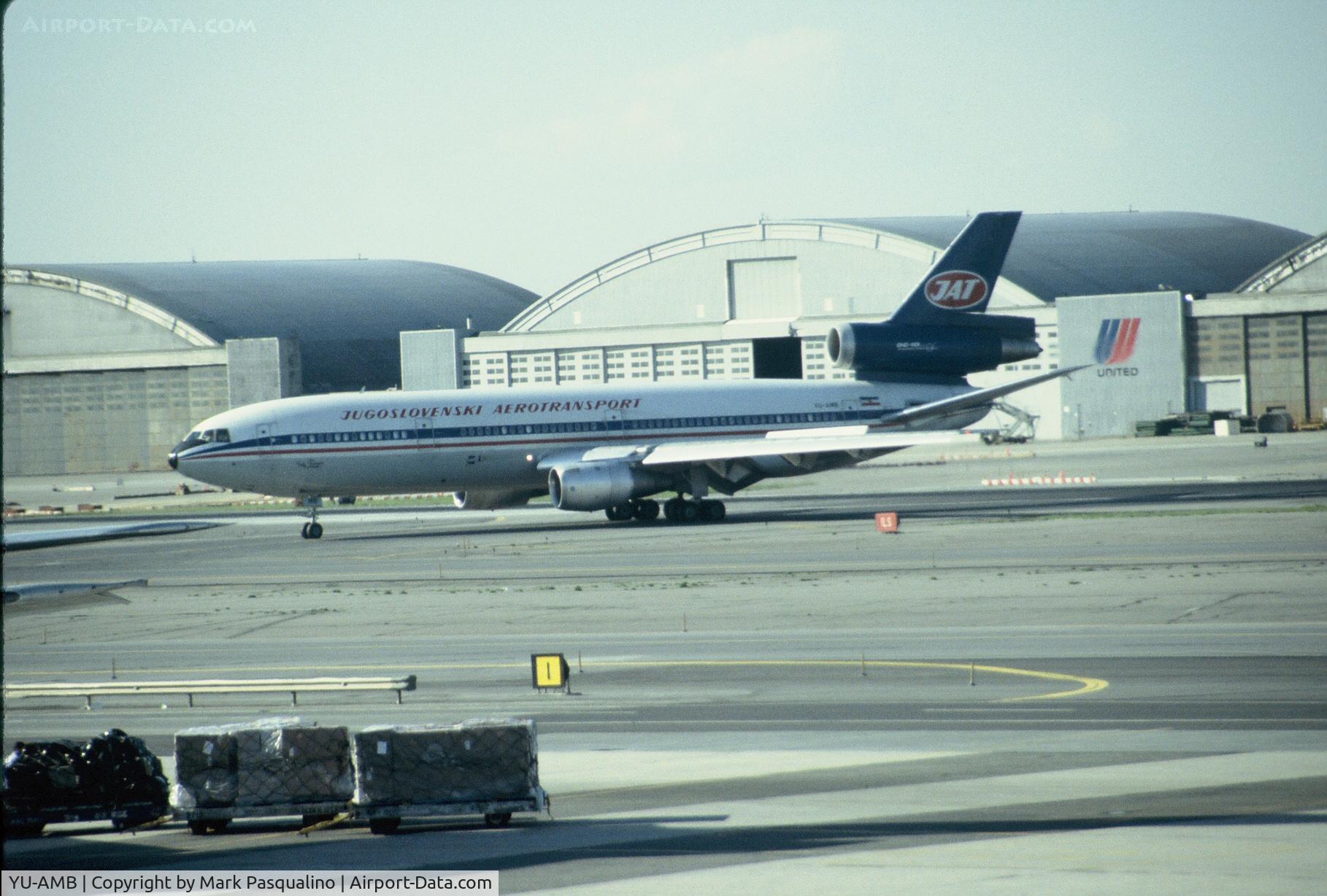 YU-AMB, 1979 McDonnell Douglas DC-10-30 C/N 46988, DC-10-30