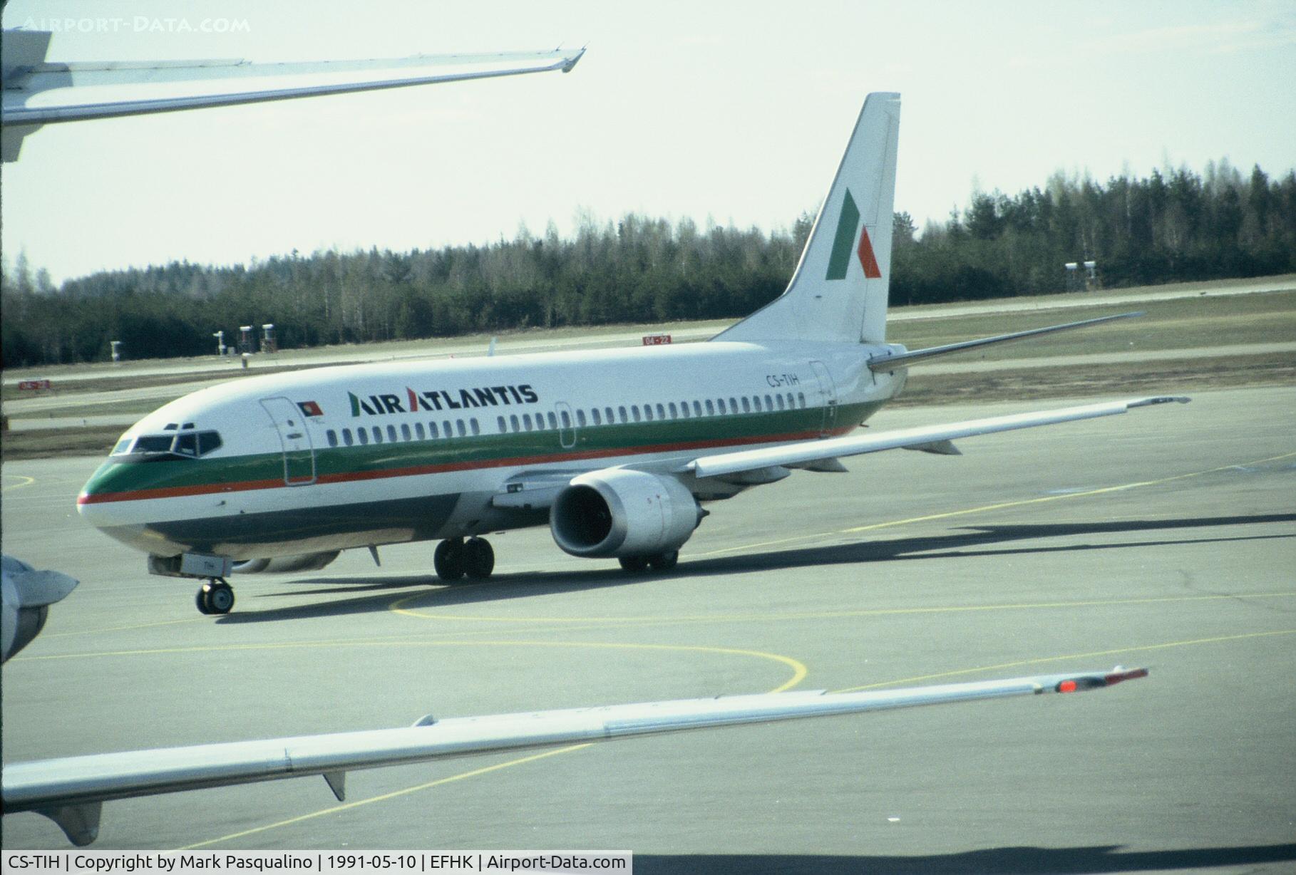 CS-TIH, 1989 Boeing 737-3K9 C/N 24214, Boeing 737-300