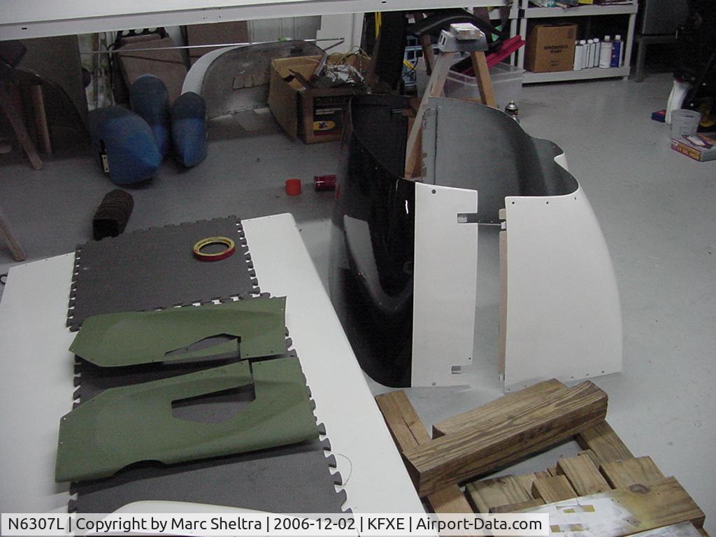 N6307L, 1971 American Aviation AA-1A Trainer C/N AA1A-0307, restore 120206