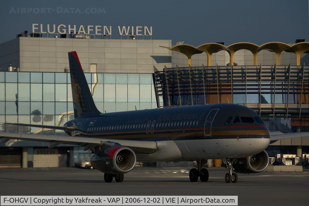 F-OHGV, 2006 Airbus A320-232 C/N 2649, Royal Jordanian Airbus 320