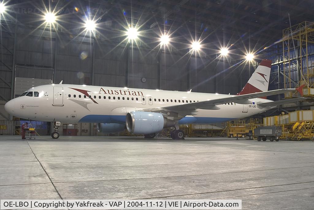 OE-LBO, 1998 Airbus A320-214 C/N 776, Austrian Airlines Airbus 320