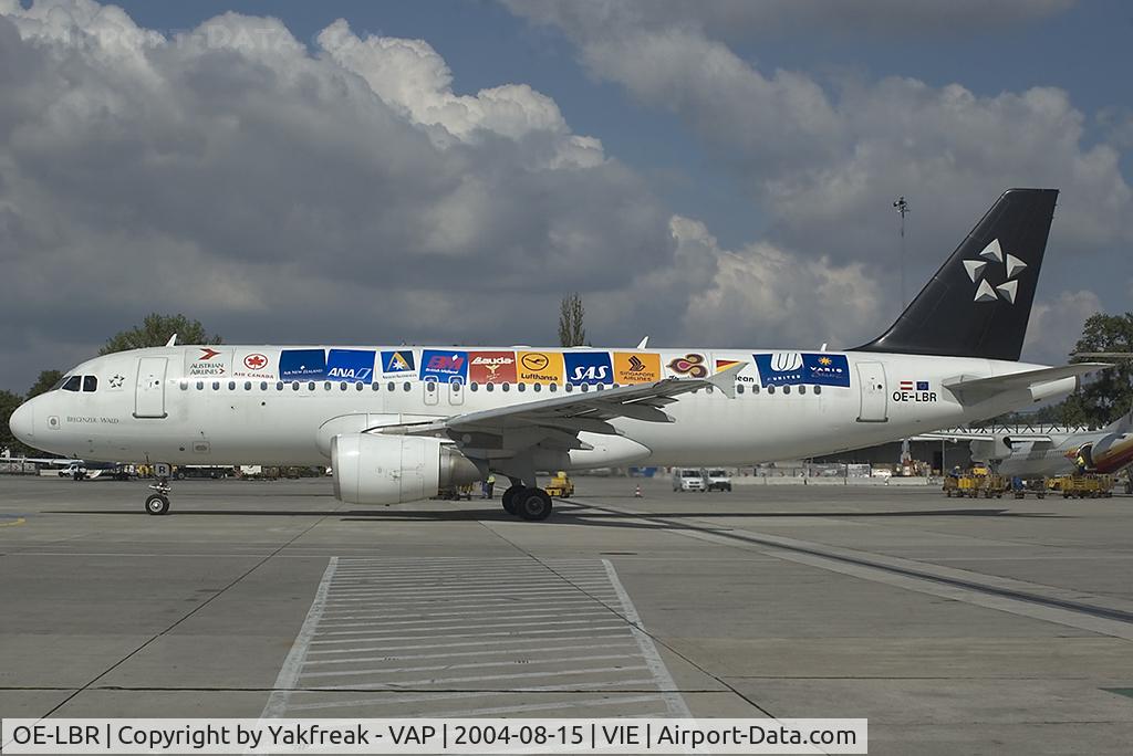 OE-LBR, 2000 Airbus A320-214 C/N 1150, Austrian Airlines Airbus 320