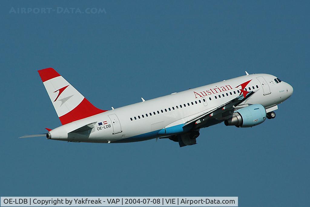 OE-LDB, 2004 Airbus A319-112 C/N 2174, Austrian Airlines Airbus 319