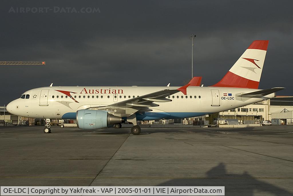 OE-LDC, 2004 Airbus A319-112 C/N 2262, Austrian Airlines Airbus 319