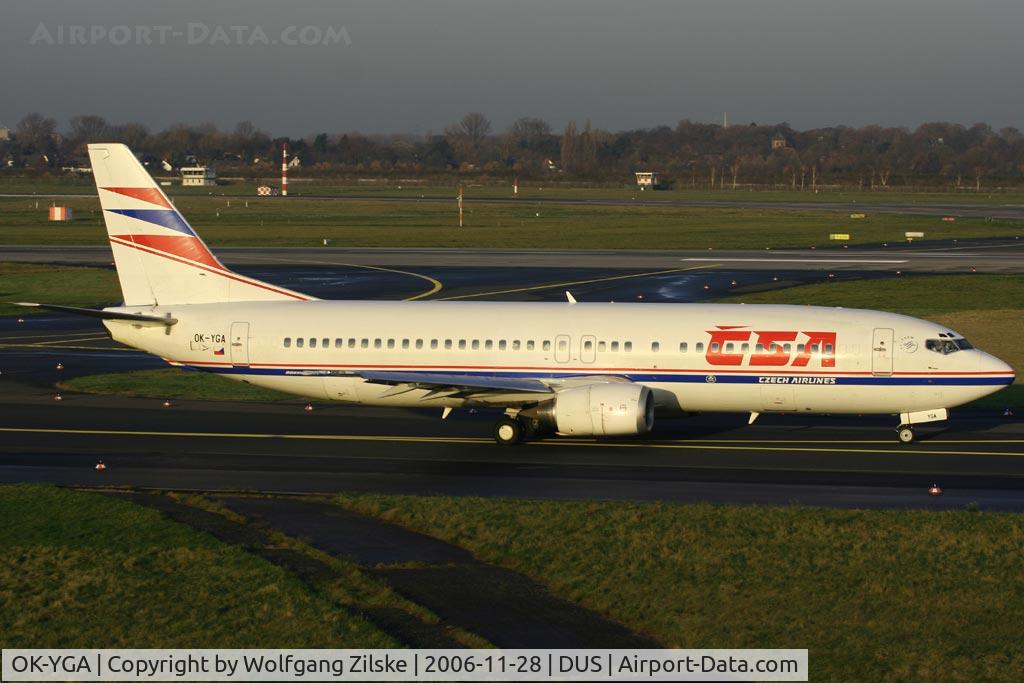 OK-YGA, 1993 Boeing 737-4Q8 C/N 26290/2482, visitor