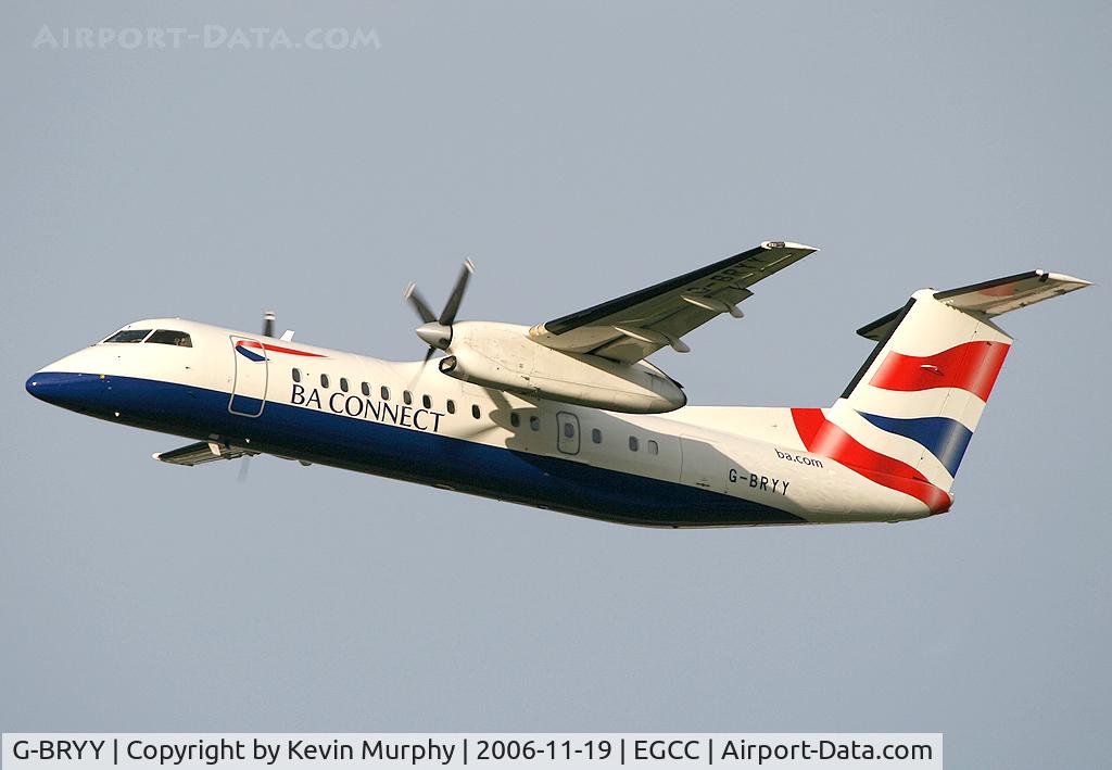 G-BRYY, 1998 De Havilland Canada DHC-8-311 Dash 8 C/N 519, BA Connect Dash 8